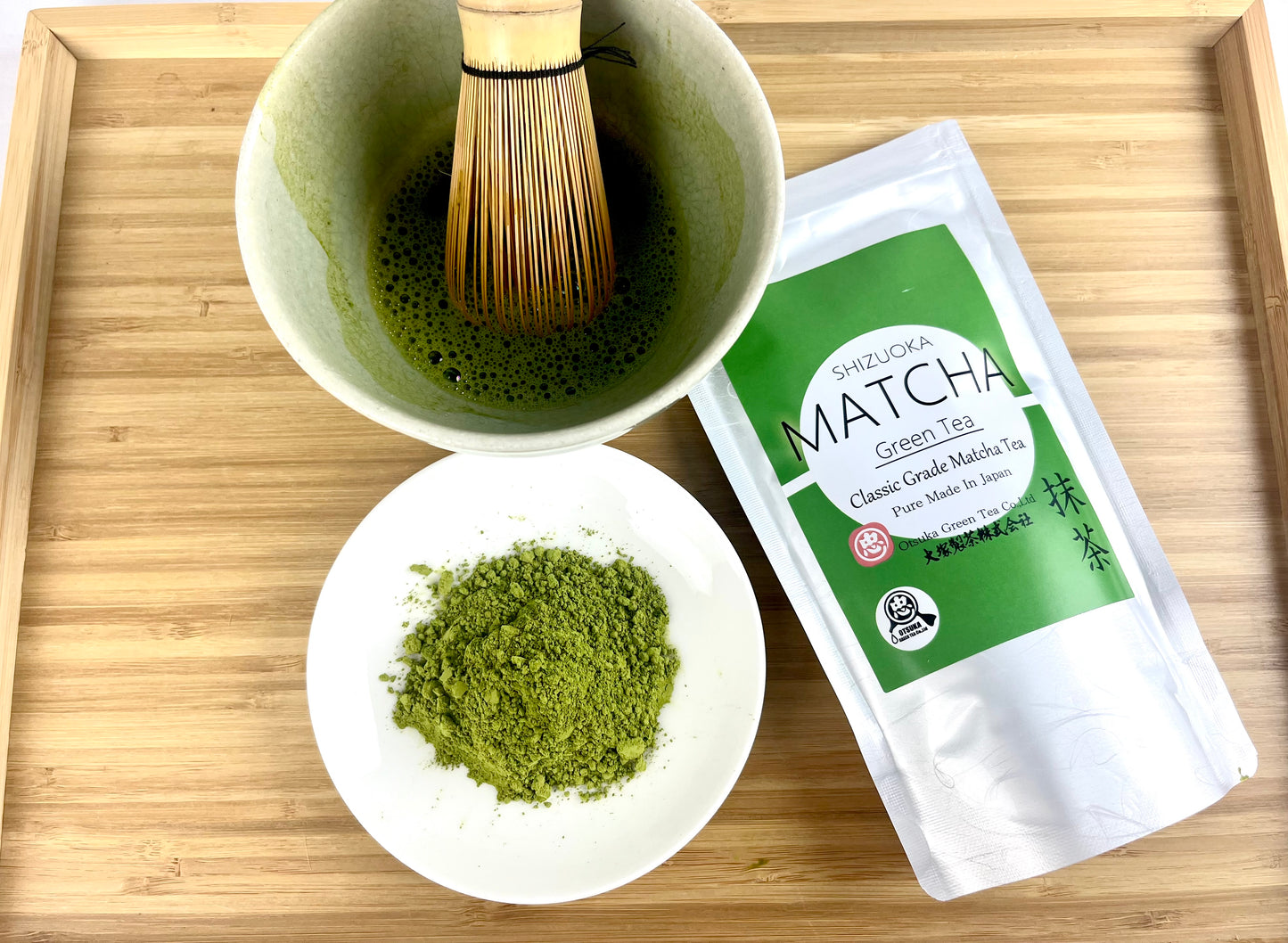 Bột Matcha cổ điển Classic 30 gram chính hãng 100% được trồng và chế biến tại tỉnh Shizuoka, Nhật Bản