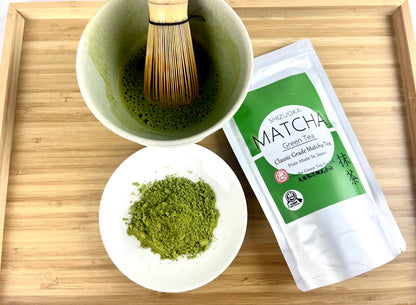 Bột Matcha cổ điển Classic 30 gram chính hãng 100% được trồng và chế biến tại tỉnh Shizuoka, Nhật Bản