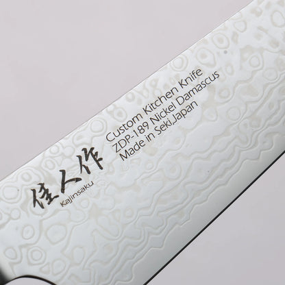 Thương hiệu Kajin ZDP 189 Thép Damascus Đánh bóng hoàn thiện Dao đa năng Bunka 165mm chuôi dao mẫu khảm Avalon