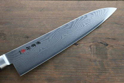 Thương hiệu Kanetsune thép VG10 33 Lớp Dao đa năng Gyuto thép Damascus tay cầm bằng nhựa 240MM