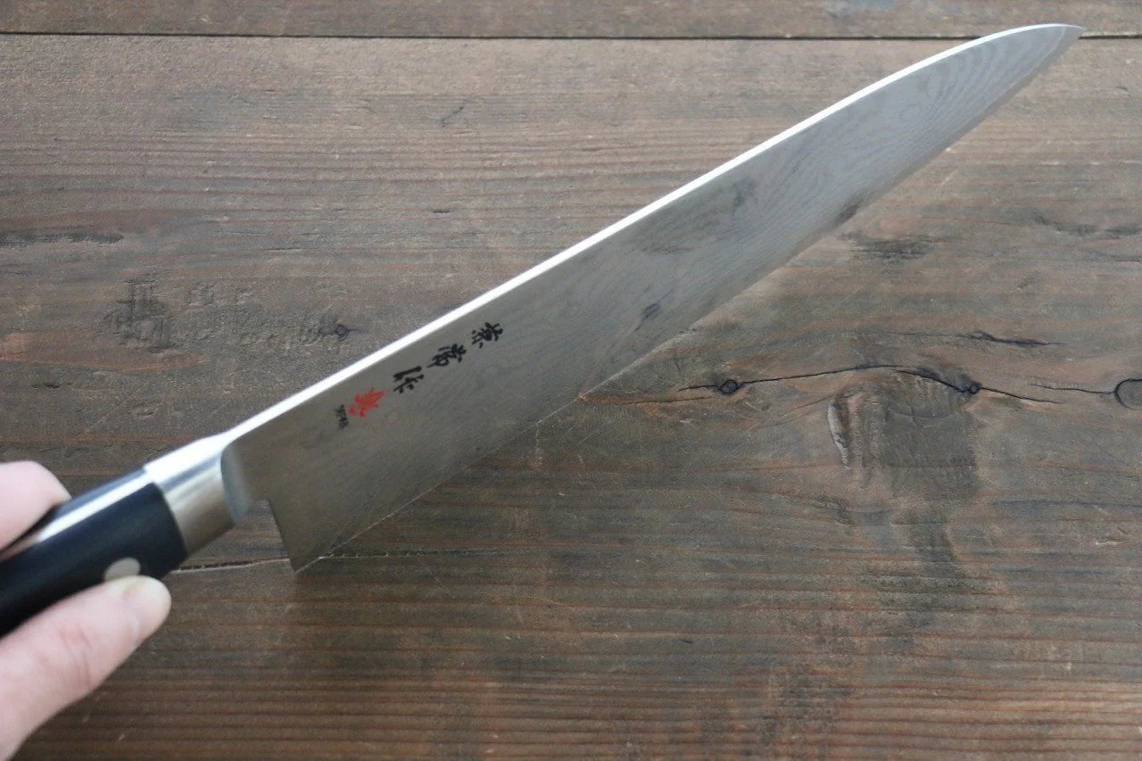 Thương hiệu Kanetsune thép VG10 33 Lớp Dao đa năng Gyuto thép Damascus tay cầm bằng nhựa 240MM