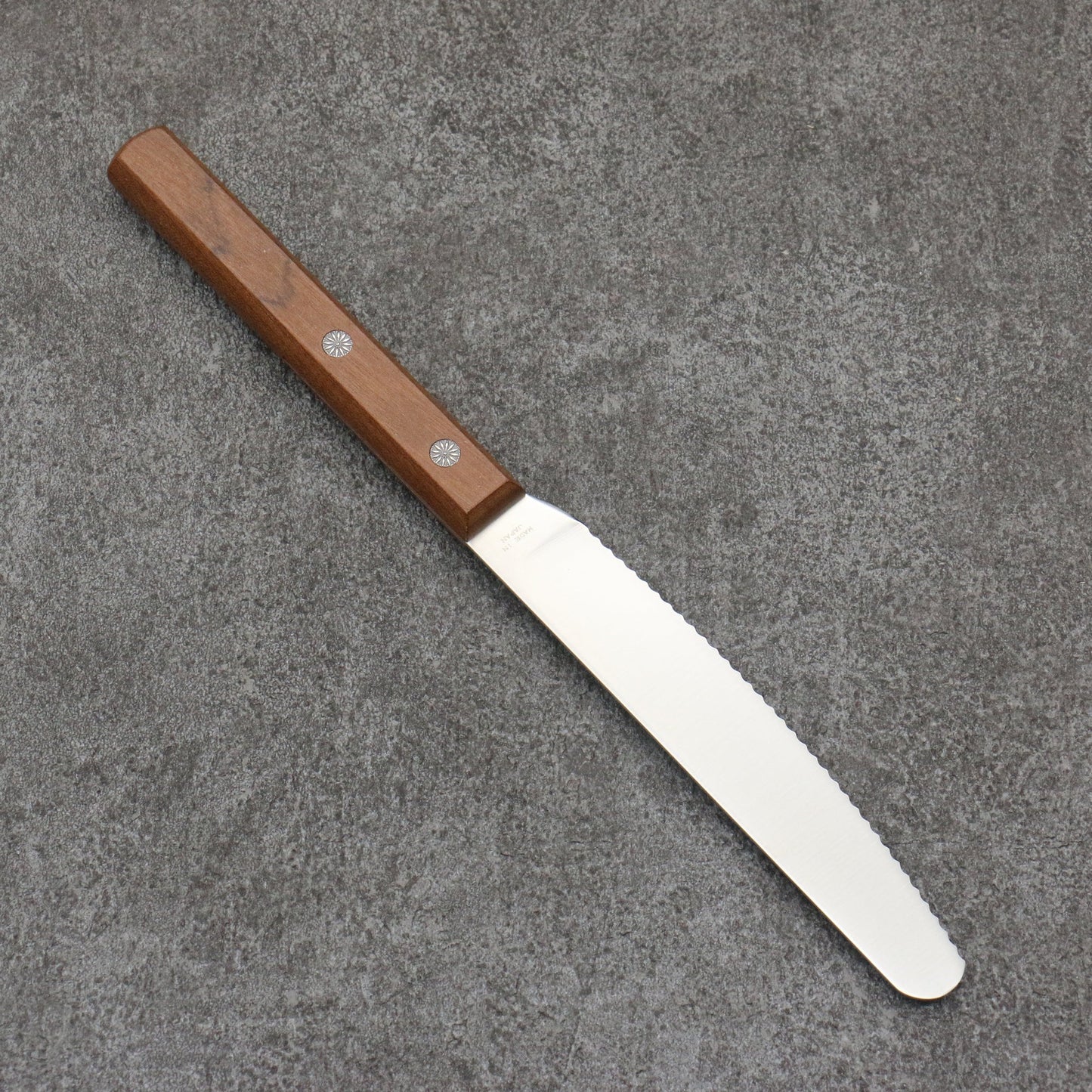 Kanetsune AUS8 Spread Knife 110MM Maple Pattern 兼常 AUS8 スプレッドナイフ 110MM 楓柄 Free ship - Thương hiệu Kanetsune AUS8 110mm chuôi dao gỗ Phong