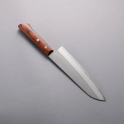 Thương hiệu Kunihira VG1 Kỹ nghệ truyền thống Nhật Nashiji Dao đa năng Gyuto 180mm chuôi dao gỗ cây Gụ