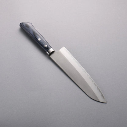 Thương hiệu Kunihira VG1 Kỹ nghệ truyền thống Nhật Nashiji Dao đa năng Gyuto 180mm chuôi dao gỗ xanh navy