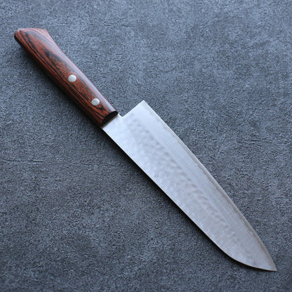 Seisuke Marke V Gold Stahl Nr. 1 Gyuto-Messer Japanisches Messer 180 mm Mahagoni-Griff 