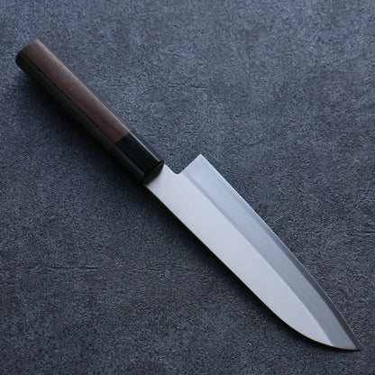 Thương hiệu Seisuke Thép siêu xanh Kasumitogi Dao đa năng Santoku dao Nhật 165mm chuôi dao gỗ Đàn Hương