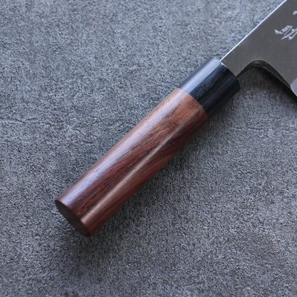 Seisuke Marke Kasumitogi weißer Stahl Spezialisiertes Fischmesser Deba Japanisches Messer 150 mm Sandelholzgriff