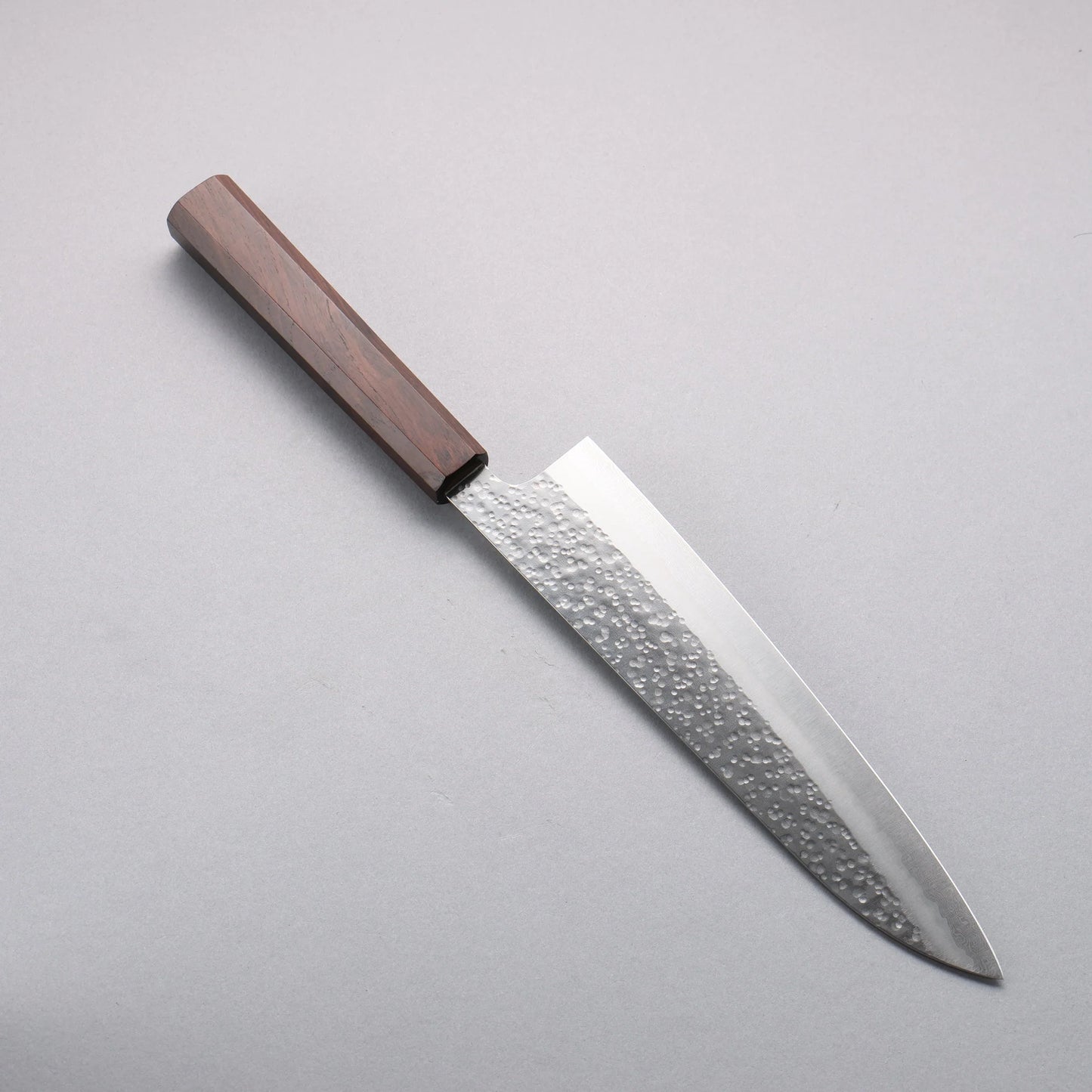 Thương hiệu Makoto Kurosaki búa không lõi vân búa đục đặc biệt Rèn thủ công Dao đa năng Gyuto 210mm chuôi dao gỗ Mun VG2/VG10