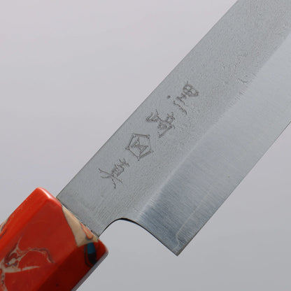 Thương hiệu Makoto Kurosaki VG10 Kỹ nghệ truyền thống Nhật Nashiji Dao nhỏ đa năng Petty 135mm chuôi dao sơn mài (đá cẩm thạch)