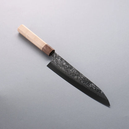 Thương hiệu Makoto Kurosaki VG10w Thép Damascus Dao đa năng Gyuto 210mm chuôi dao gỗ Phong