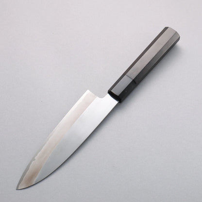 Thương hiệu Minamoto Akitada Thép xanh No.2 Kasumitogi Dao đa năng Santoku 180mm chuôi dao gỗ Mun