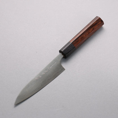 Thương hiệu Nao Yamamoto SG2 Thép Damascus Đánh bóng hoàn thiện Dao nhỏ đa năng Petty 120mm chuôi dao gỗ hồng mộc (mõm: ván ép đen)