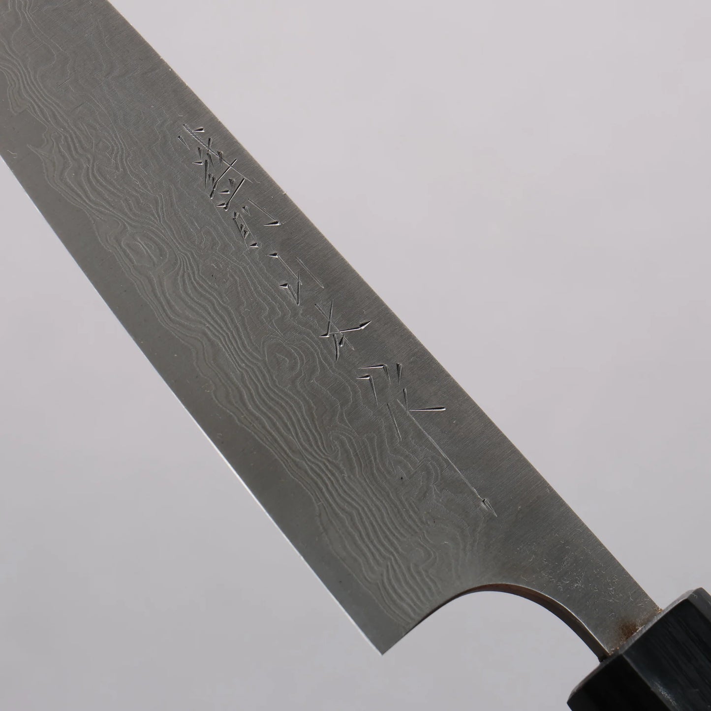 Thương hiệu Nao Yamamoto SG2 Thép Damascus Đánh bóng hoàn thiện Dao nhỏ đa năng Petty 120mm chuôi dao gỗ hồng mộc (mõm: ván ép đen)