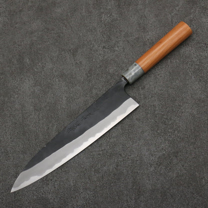 Thương hiệu Nao Yamamoto Thép trắng No.2 Kurouchi Dao đa năng Gyuto 240mm chuôi dao gỗ Hoa anh đào