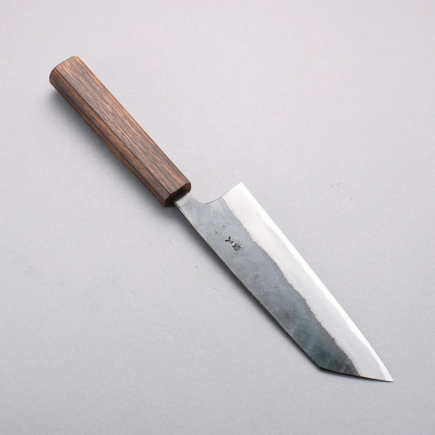 Thương hiệu Ou Ryu Thép xanh No.2 màu đen hoàn thiện Dao đa năng Bunka 170mm chuôi dao gỗ Sồi