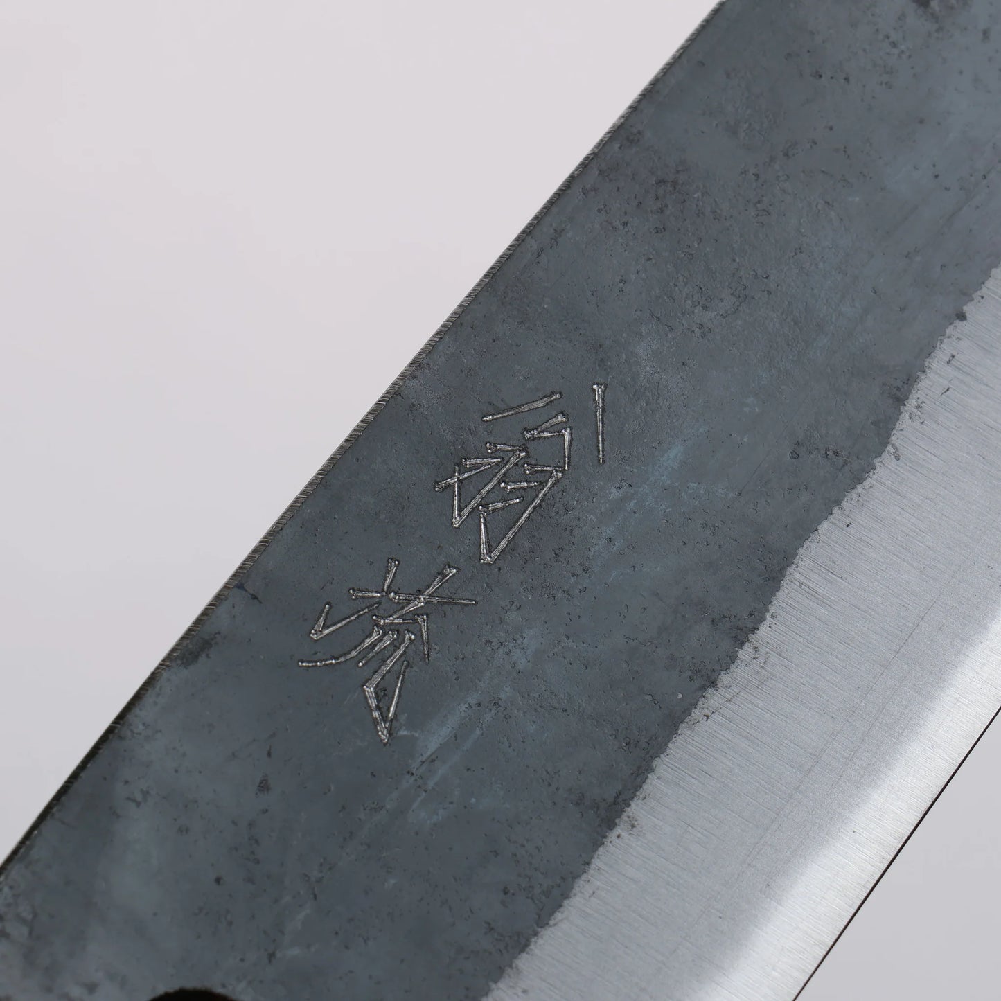 Thương hiệu Ou Ryu Thép xanh No.2 màu đen hoàn thiện Dao đa năng Bunka 170mm chuôi dao gỗ Sồi