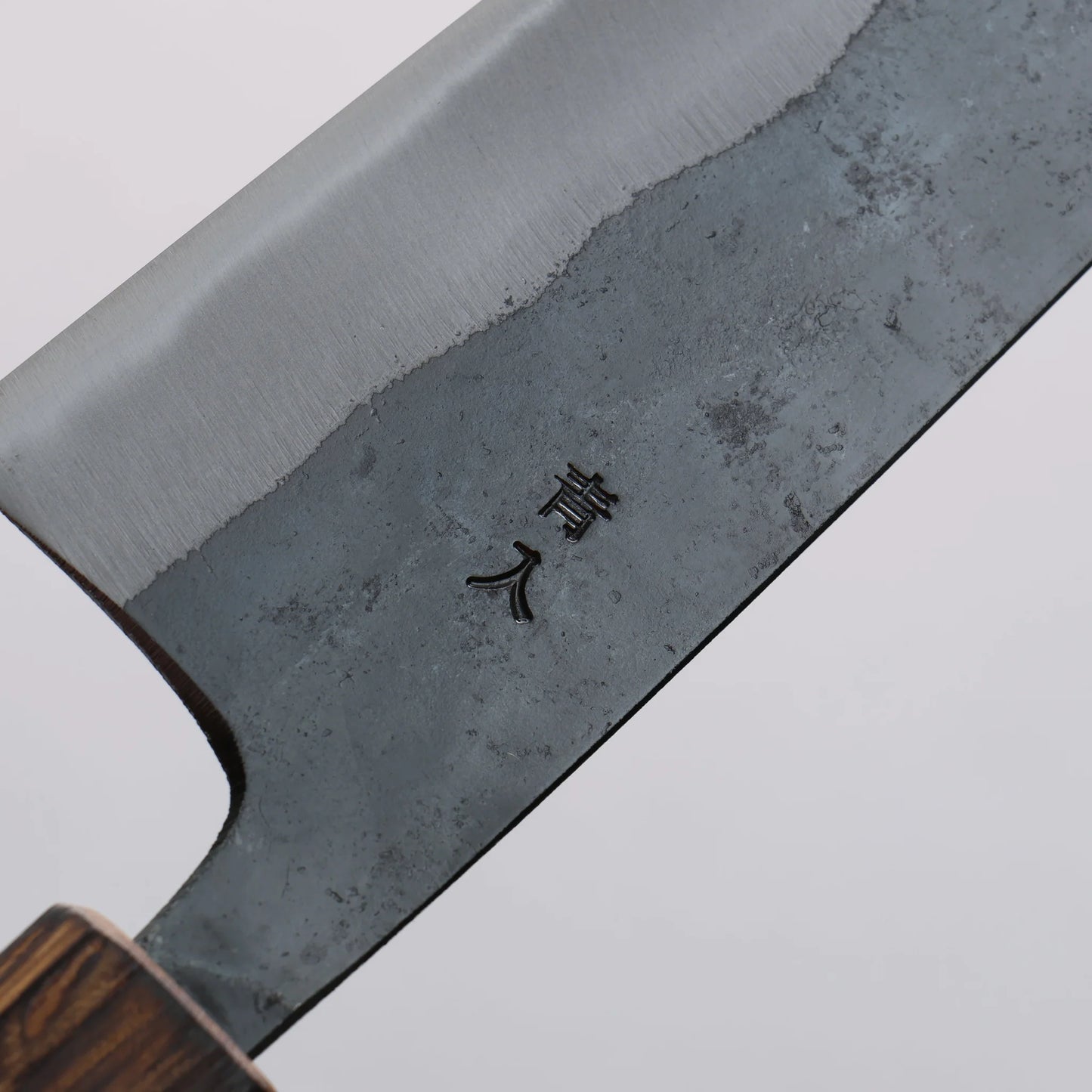 Thương hiệu Ou Ryu Thép xanh No.2 màu đen hoàn thiện Dao đa năng Bunka loại nhỏ 125mm chuôi dao gỗ Sồi