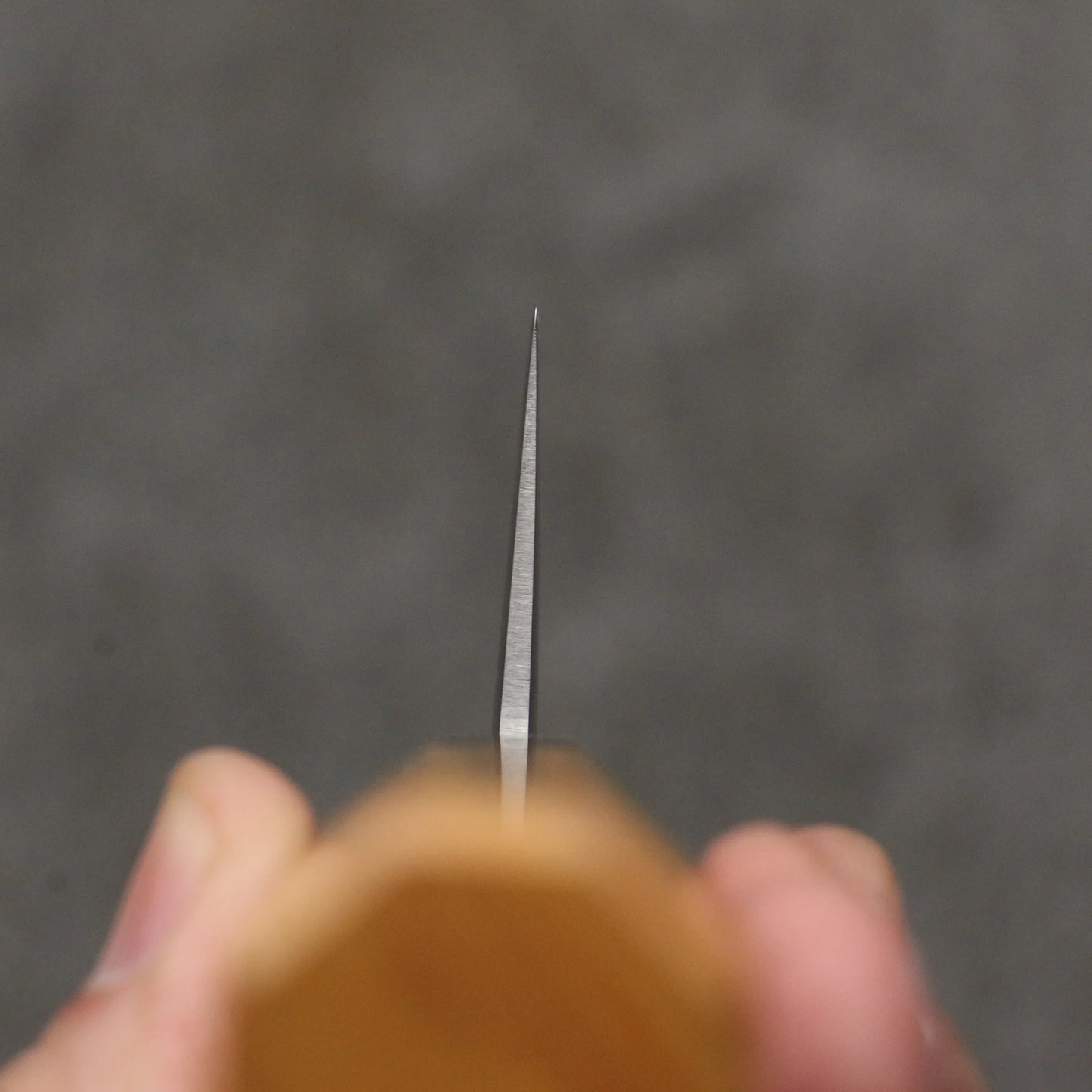 Thương hiệu Onryu Thép trắng No.1 Dao đa năng Gyuto 180mm chuôi dao gỗ Keyaki (1 loại gỗ ở Nhật)