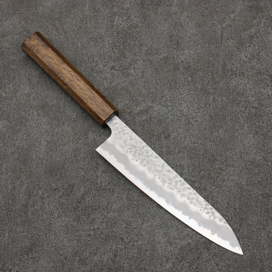 Thương hiệu Onryu Thép trắng No.1 dao rèn thủ công Dao đa năng Gyuto 180mm chuôi dao gỗ Sồi