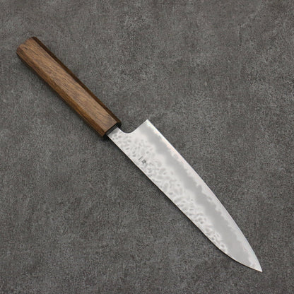 Thương hiệu Onryu Thép trắng No.1 dao rèn thủ công Dao đa năng Gyuto 180mm chuôi dao gỗ Sồi