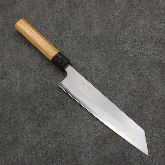 Thương hiệu Onryu Thép trắng No.1 Dao đa năng Gyuto 210mm chuôi dao gỗ Keyaki (1 loại gỗ ở Nhật)