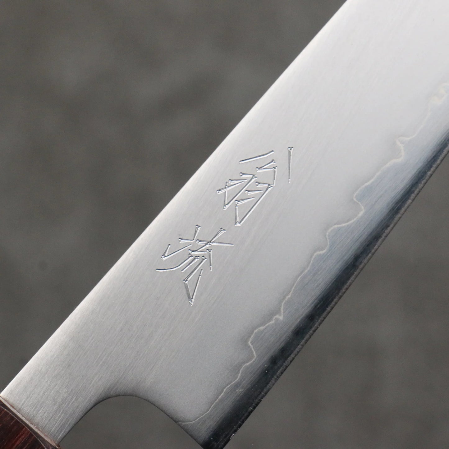 Thương hiệu Onryu Thép trắng No.1 Dao nhỏ đa năng Petty 135mm chuôi dao gỗ Keyaki (1 loại gỗ ở Nhật)