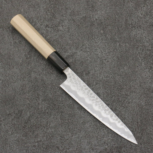 Thương hiệu Onryu Thép trắng No.2 dao rèn thủ công Dao nhỏ đa năng Petty 135mm chuôi dao gỗ Mộc Lan