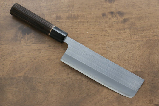Thương hiệu Seisuke SRS 13 Dao thái rau chuyên dụng Nakiri dao Nhật 165mm chuôi dao gỗ cây Hạt dẻ