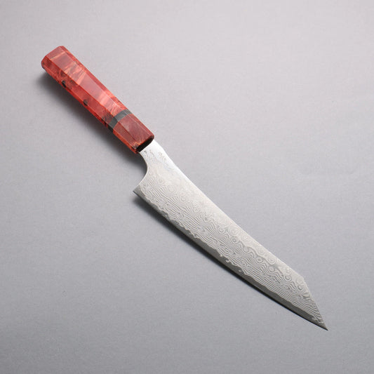 Thương hiệu Ryusen Guren Hiryu Kai SPG STRIX thép Damascus Dao đa năng Kiritsuke Gyuto 210mm chuôi dao gỗ dương ổn định