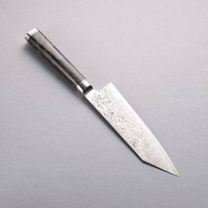 Thương hiệu Ryusen Kirakokuryu MT SG2 Damascus Đánh bóng hoàn thiện Dao đa năng Kiritsuke Santoku 175mm Tay cầm bằng gỗ ổn định