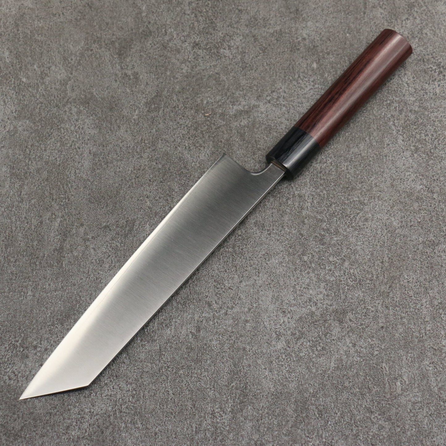 Thương hiệu Seisuke SRS 13 đánh bóng hoàn thiện Dao đa năng Kiritsuke Gyuto 210mm chuôi dao gỗ hồng mộc (bọc: ván ép đen)