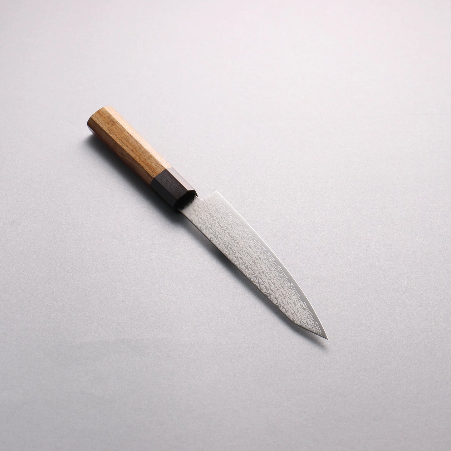 Thương hiệu Seisuke thép AUS10 kiểu vải gương Dao nhỏ Kiritsuke Petty 150mm chuôi dao gỗ hồng sắc (bọc: ván ép màu nâu)