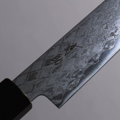 Thương hiệu Seisuke thép AUS10 kiểu vải gương Dao nhỏ Kiritsuke Petty 150mm chuôi dao gỗ hồng sắc (bọc: ván ép màu nâu)