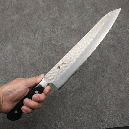 Thương hiệu Seisuke thép AUS8 vân búa dao rèn thủ công Dao đa năng Gyuto 270mm chuôi dao gỗ Pakka đen