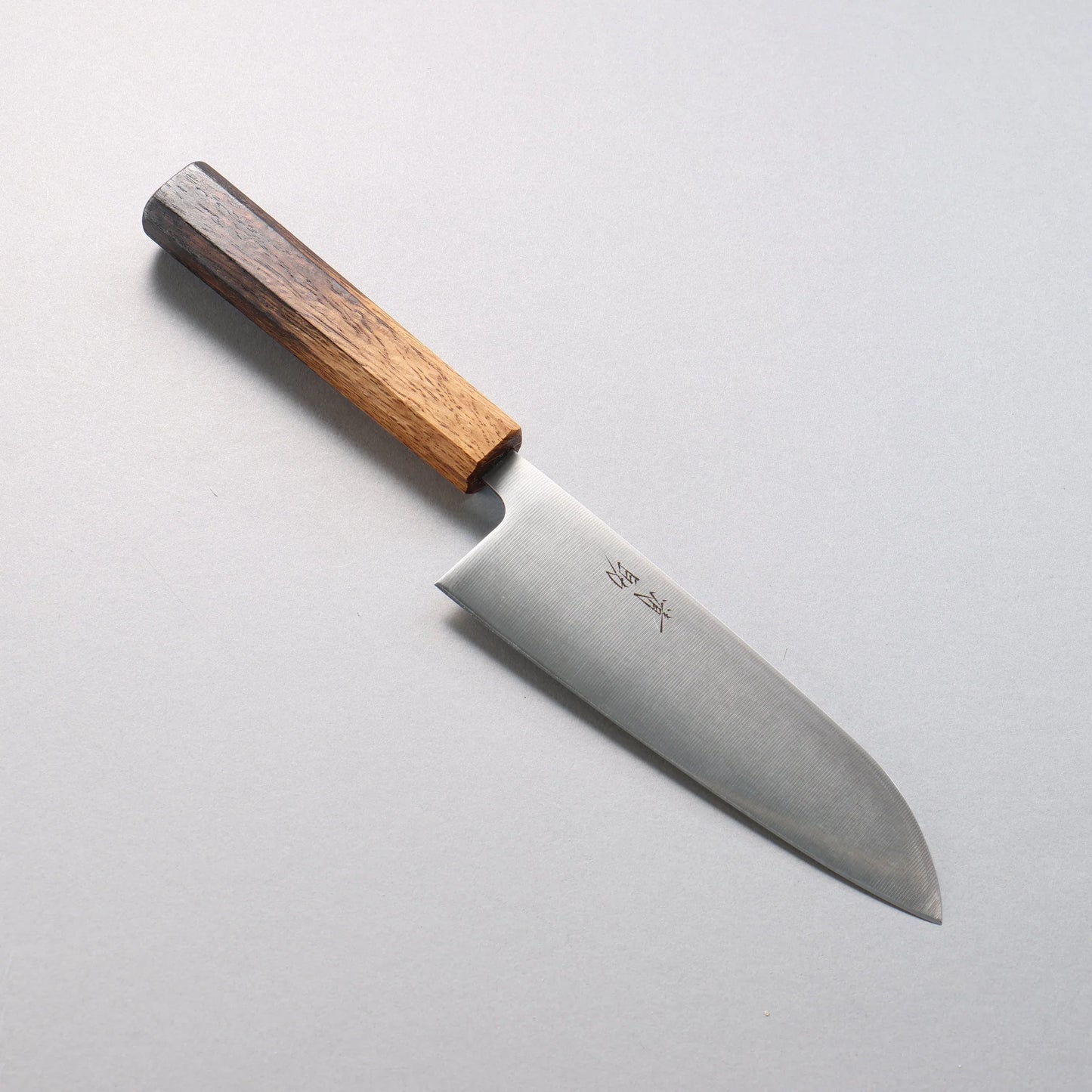 Thương hiệu Seisuke thép AUS8 không lõi Dao đa năng Santoku 180mm chuôi dao gỗ Sồi cháy