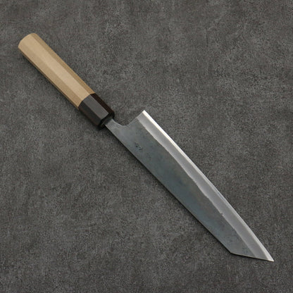 Thương hiệu Seisuke Thép siêu xanh màu đen hoàn thiện Dao đa năng Kiritsuke Gyuto 210mm chuôi dao gỗ Park (bọc: gỗ mun)