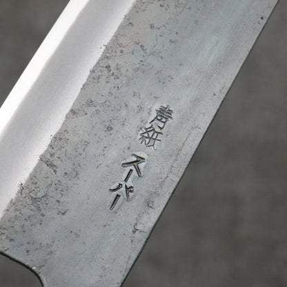 Thương hiệu Seisuke Thép siêu xanh màu đen hoàn thiện Dao đa năng Kiritsuke Gyuto 210mm chuôi dao gỗ Park (bọc: gỗ mun)