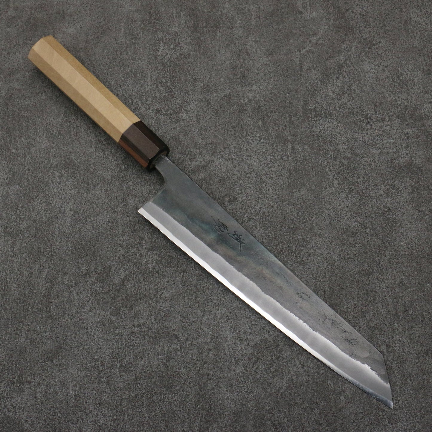 Thương hiệu Seisuke Thép siêu xanh màu đen hoàn thiện Dao đa năng Kiritsuke Gyuto 240mm chuôi dao gỗ Park (bọc: gỗ mun)