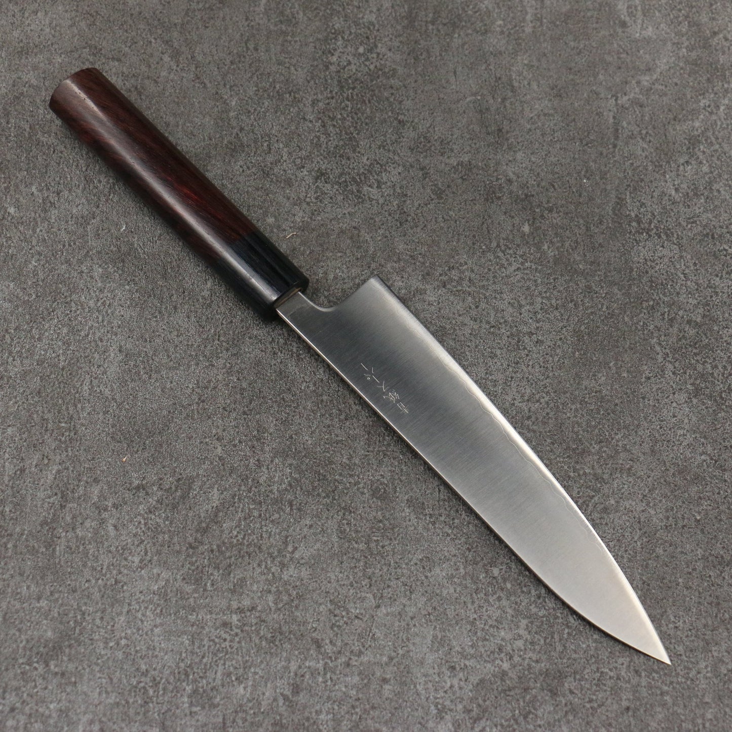 Thương hiệu Seisuke Thép siêu xanh Dao đa năng Gyuto 180mm chuôi dao gỗ hồng mộc (bọc: ván ép đen)