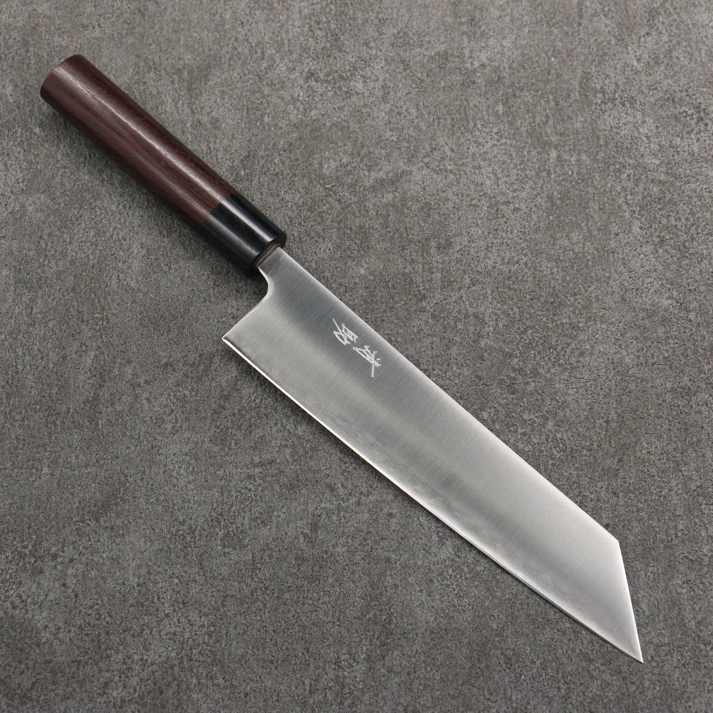 Thương hiệu Seisuke Thép siêu xanh Dao đa năng Kiritsuke Gyuto 210mm chuôi dao gỗ hồng mộc (bọc: ván ép đen)