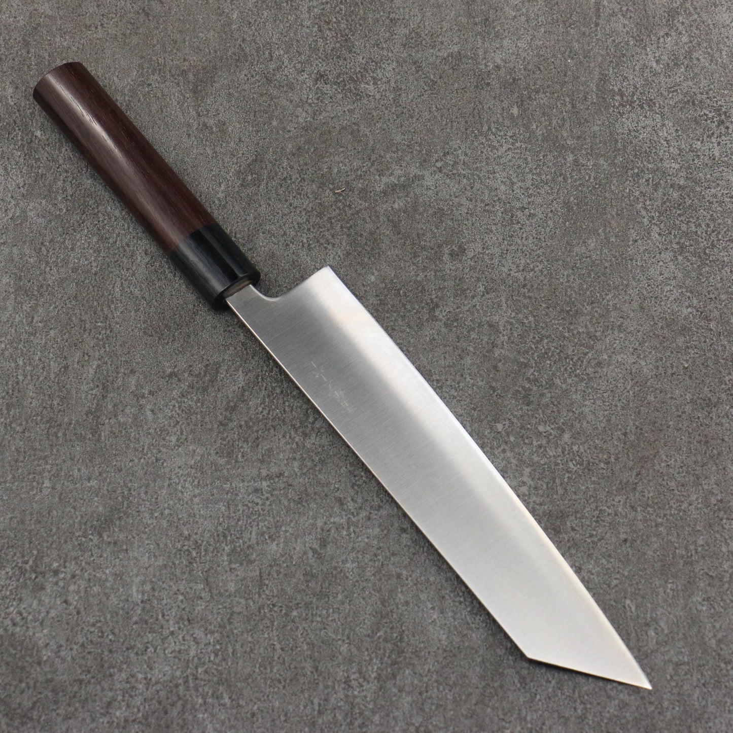 Thương hiệu Seisuke Thép siêu xanh Dao đa năng Kiritsuke Gyuto 210mm chuôi dao gỗ hồng mộc (bọc: ván ép đen)