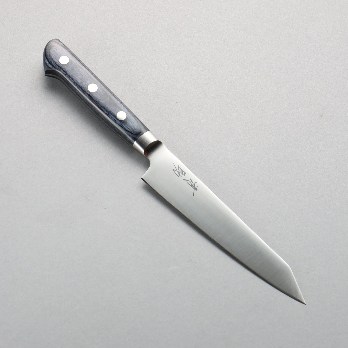 Thương hiệu Seisuke Thanh thiên (seiten) Thép Molybdenum (MOL) Dao nhỏ Kiritsuke Petty 145mm chuôi dao gỗ Xanh Navy