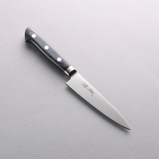 Thương hiệu Seisuke Seiten Thép Molypden Steel (MOL) Dao nhỏ gọt trái cây Petty Knife 120mm chuôi dao ván ép (Xanh đậm)