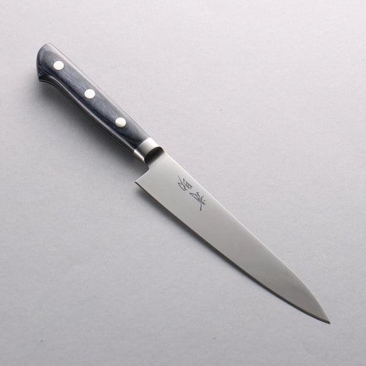 Thương hiệu Seisuke Seiten Thép Molypden Steel (MOL) Dao nhỏ gọt trái cây Petty Knife 150mm chuôi dao ván ép (Xanh đậm)