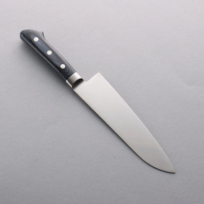 Thương hiệu Seisuke Thanh thiên (seiten) Thép Molybdenum (MOL) Dao đa năng Santoku 180mm chuôi dao hoa văn gỗ xanh navy