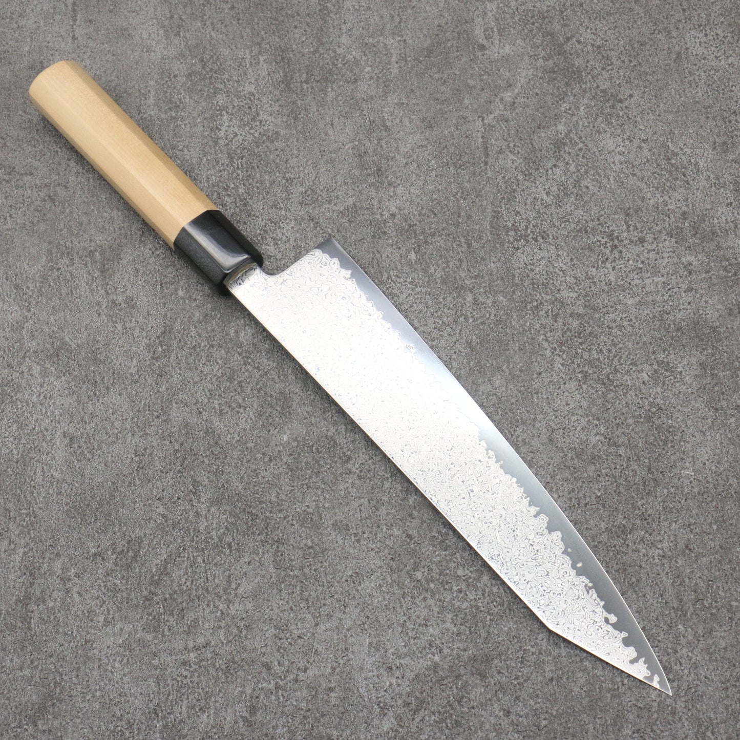 Free ship - Thương hiệu Seisuke SG2 Thép Damascus Dao đa năng Gyuto 240mm chuôi dao gỗ Mộc Lan