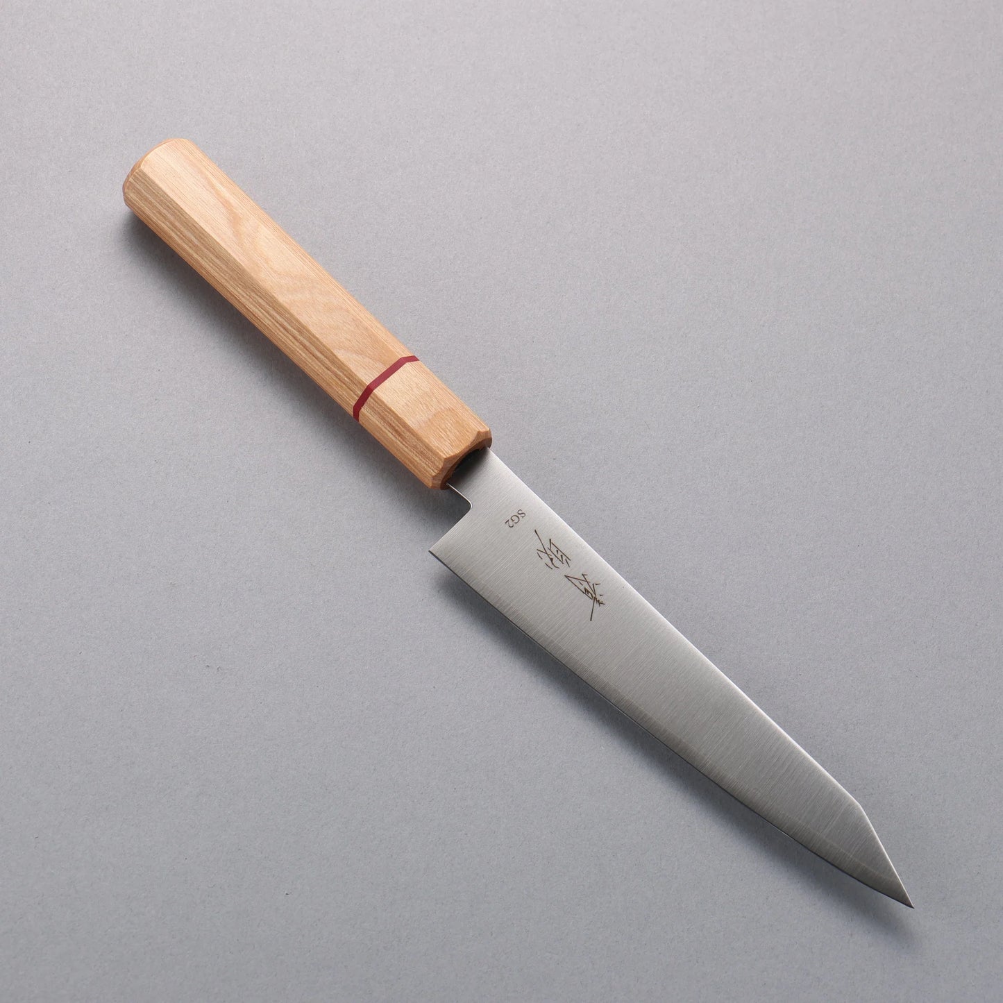 Thương hiệu Seisuke SG2 Dao nhỏ Kiritsuke Petty 150mm chuôi dao vân gỗ trắng (vòng đỏ)