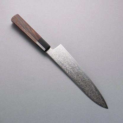 Thương hiệu Seisuke SG2 Thép Damascus dao đánh bóng hoàn thiện Dao đa năng Gyuto 210mm chuôi dao gỗ Wenge