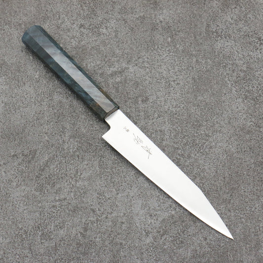 Seisuke Silver Steel No.3 Kiritsuke Petty-Utility Japanese Knife 150mm Stabilized wood Handle