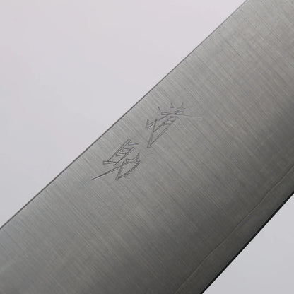 Thương hiệu Seisuke Thép Bạc No.3 Đánh nhẵn bóng hoàn thiện Dao đa năng Gyuto 210mm chuôi dao gỗ sồi trắng